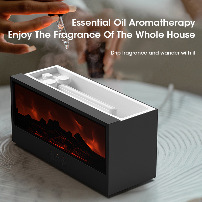 150ml 시뮬레이션된 벽난로 아로마 디퓨저, 리모컨  - Home Fragrance Gift 리뷰 및 가격
