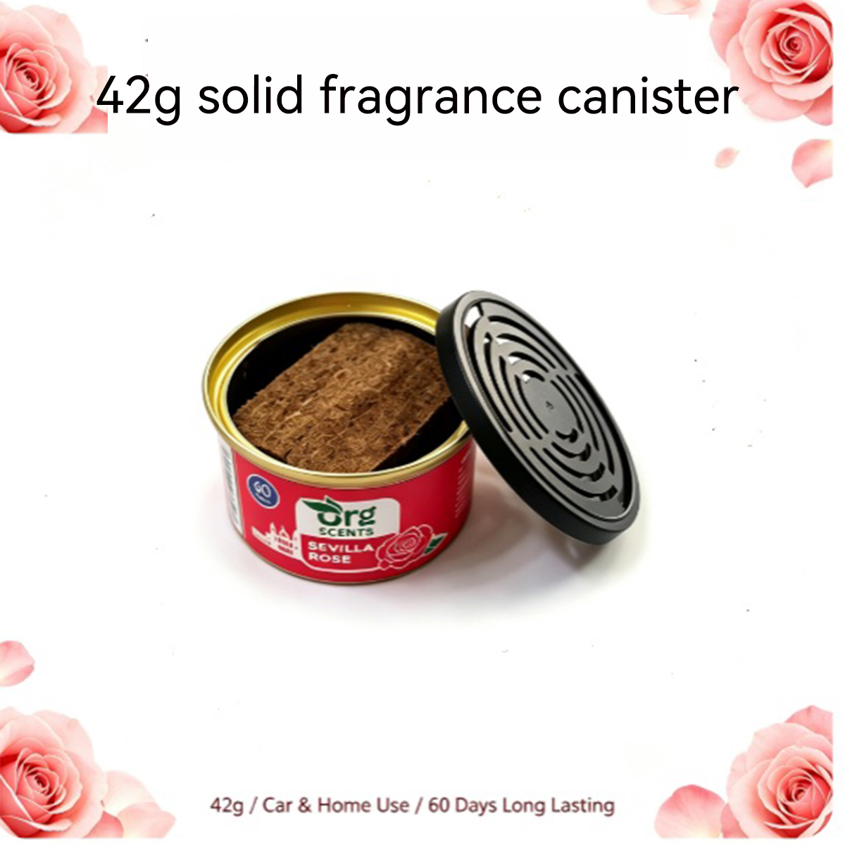 42g 차량용 방향제 고체 향수 캔스터 60일 지속 냄 - Home Fragrance Best 리뷰 및 가격