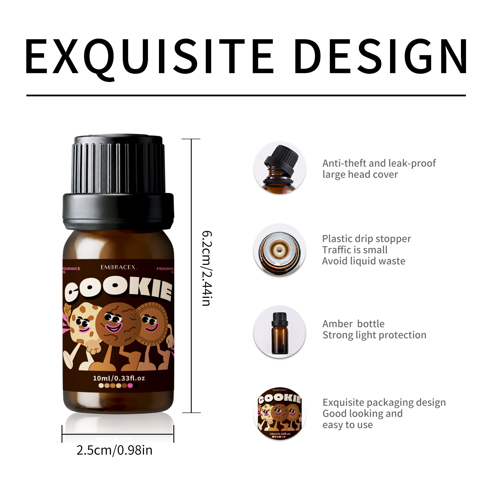 10ml 쿠키 향 오일, 리드 디퓨저 오일, 오래 지속 - Home Fragrance Gift 리뷰 및 가격