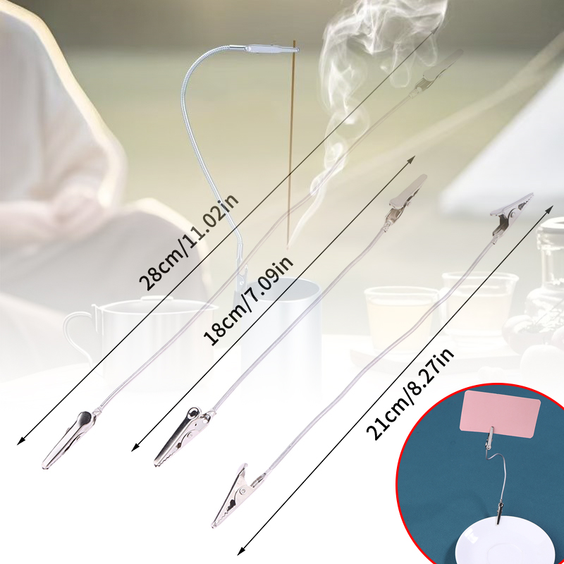 10Pcs 더블 헤드 금속 향 클립 모기 코일 홀더 향 - Home Fragrance Usa 리뷰 및 가격